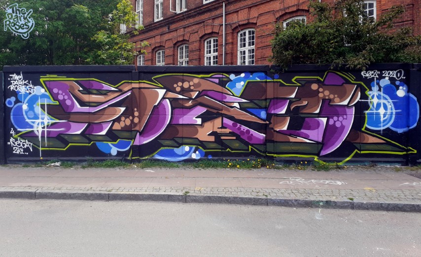 Gasolin by Se2 - The Dark Roses - Christianshavn, Copenhagen, Denmark 22. May 2020